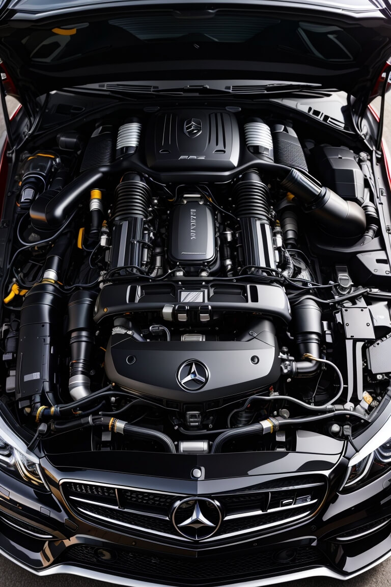 Top sport V8 engine B-turbo